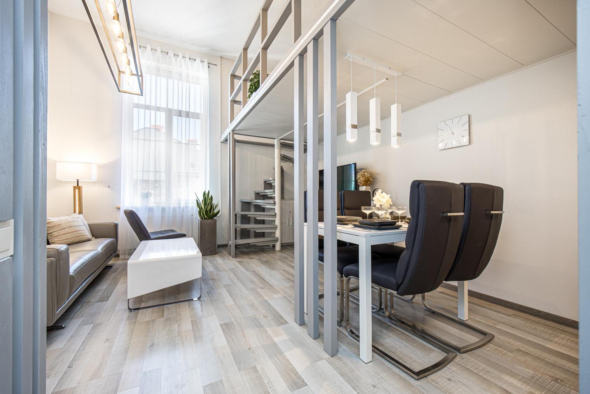 Loft Apartment In Klaipeda Oldtown Exterior foto