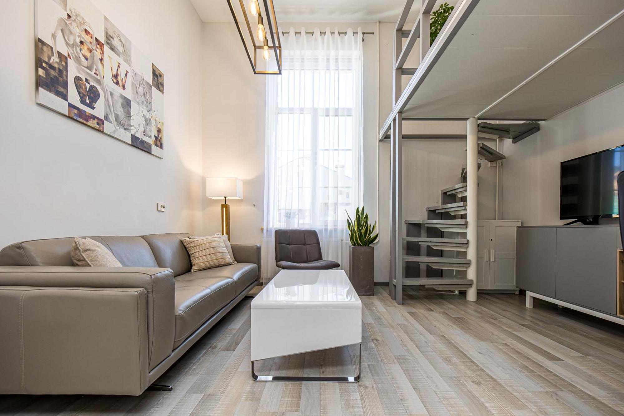 Loft Apartment In Klaipeda Oldtown Exterior foto
